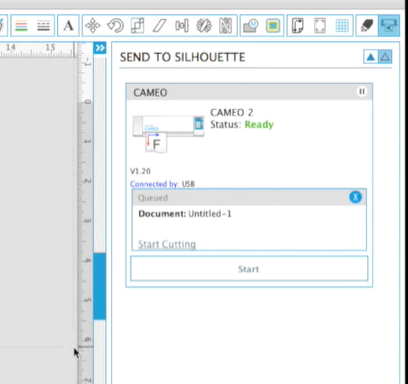 Silhouette Cameo 2 Setup