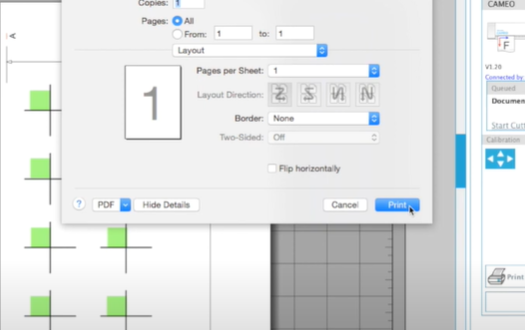 Silhouette Cameo design studio application
